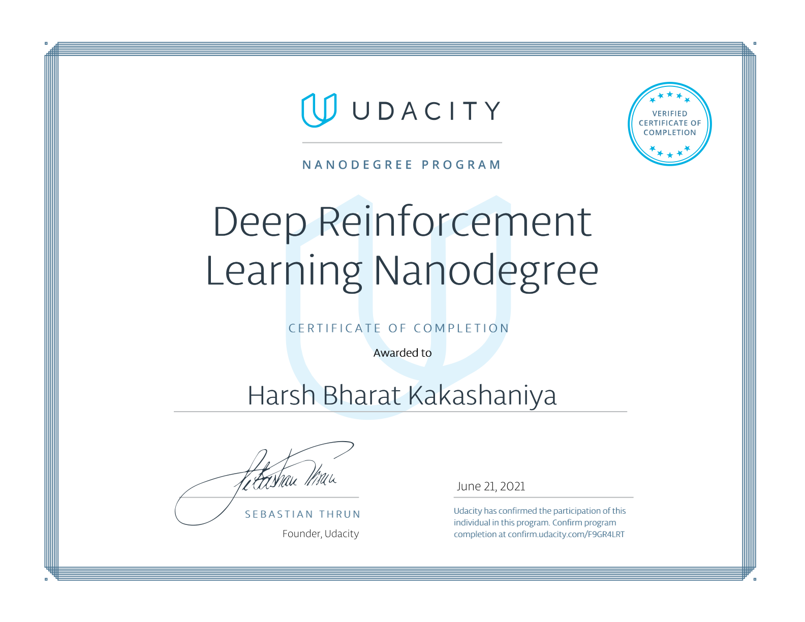 Deep Reinforcement Learning Nanodegree